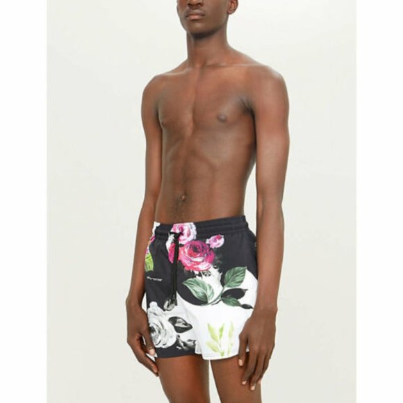 Off-White × Vilebrequin Swim Shorts Floral - Picture 2 of 3